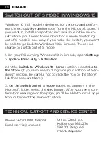 Preview for 12 page of UMAX Technologies visionbook 13Wg Pro Touch Manual