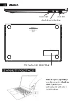 Preview for 14 page of UMAX Technologies visionbook 13Wg Pro Touch Manual