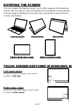 Preview for 12 page of UMAX Technologies VisionBook 14Wg Flex User Manual