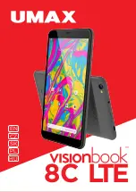 UMAX Technologies VisionBook 8C LTE User Manual preview