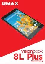 UMAX Technologies visionbook 8L Plus User Manual preview