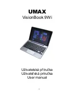 Preview for 1 page of UMAX Technologies VisionBook 9Wi User Manual