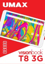 UMAX Technologies Visionbook T8 3G Quick Manual preview