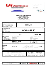 UMBRA RIMORCHI 937 Fitting Instructions Manual preview