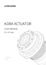 umbratek ADRA DD Series User Manual предпросмотр