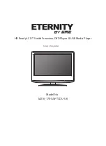 UMC Eternity User Manual preview