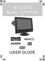 Preview for 1 page of UMC L19/7TCD User Manual