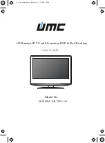 UMC M20A-GB-TCDI-UK User Manual preview