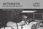 UMF RUHLA AUTOMATIK 8215 User Manual preview