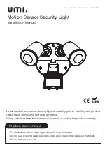 UMI E-SM-1700-180-2H Installation Manual preview