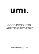 UMI EL12 Instruction Manual preview