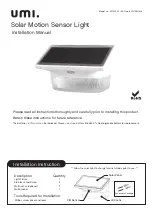 UMI SMW-200 Installation Manual preview