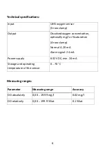 Preview for 6 page of UMS OxyScan Transmitter waterproof Operation Manual