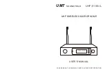 UMT UHF-5100-IL User Manual preview