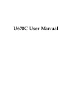 UMX U670C User Manual preview