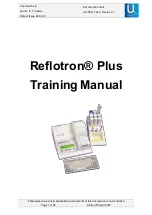 Una Health Reflotron Plus Training Manual preview