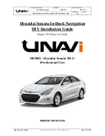 Предварительный просмотр 1 страницы UNAVi ENB-X2 Installation Manual