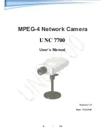 Предварительный просмотр 1 страницы UNC 7700 User Manual