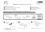 Preview for 1 page of Uncaged Ergonomics KT1 Assembly & Operating Instructions