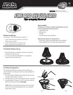 Предварительный просмотр 1 страницы Uncle Milton Industries Fire and Ice volcano User Manual