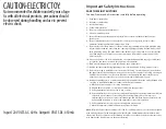 Предварительный просмотр 2 страницы Uncle Milton Industries Space Image Projector Instruction Manual