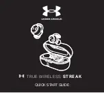 Предварительный просмотр 1 страницы UNDER ARMOR UA STREAK Quick Start Manual