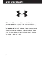 Preview for 34 page of Under Armour Armour39 A39M01 User Manual