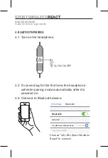 Preview for 6 page of Under Armour JBL REACT WIRELESS SPORT Quick Start Manual