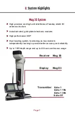 Preview for 10 page of Underground Magnetics MAG 3S Manual