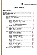 Preview for 3 page of Underground Magnetics Mag 6 Manual