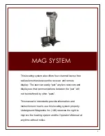 Preview for 5 page of Underground Magnetics Mag System Manual