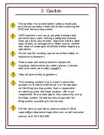 Preview for 7 page of Underground Magnetics Mag System Manual