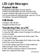 Предварительный просмотр 12 страницы Underwater Audio Swimbuds MP3 User Manual