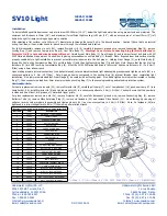 Preview for 3 page of Underwater Lights USA Sea Vision SV 10 Manual