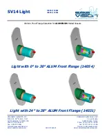 Предварительный просмотр 4 страницы Underwater Lights USA Sea Vision SV14 Manual