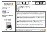 Unex MASTRO LED Operating Manual preview