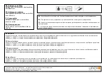 Предварительный просмотр 3 страницы Unex RISP 43 W Operating Manual