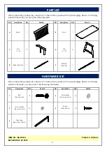 Preview for 3 page of Unfinished Furniture of Wilmington 48 IN TALL WINDSOR ARM BENCH BE-2904A Assembly Instructions