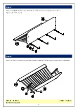 Preview for 4 page of Unfinished Furniture of Wilmington 48 IN TALL WINDSOR ARM BENCH BE-2904A Assembly Instructions