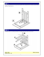 Preview for 3 page of Unfinished Furniture of Wilmington 9836 Assembly Instructions