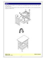 Preview for 4 page of Unfinished Furniture of Wilmington 9836 Assembly Instructions