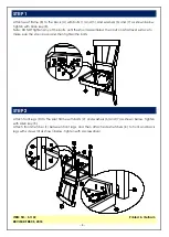 Предварительный просмотр 4 страницы Unfinished Furniture of Wilmington ARLINGTON S-1102 Assembly Instructions