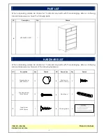 Preview for 3 page of Unfinished Furniture of Wilmington BD-5046 Assembly Instructions