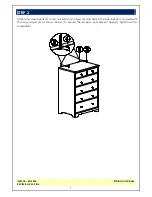 Preview for 5 page of Unfinished Furniture of Wilmington BD-5046 Assembly Instructions