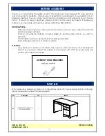 Preview for 2 page of Unfinished Furniture of Wilmington BD-5603 Quick Start Manual