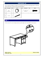 Preview for 3 page of Unfinished Furniture of Wilmington BD-5603 Quick Start Manual