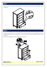 Preview for 4 page of Unfinished Furniture of Wilmington BD-7005 Assembly Instructions