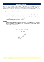 Preview for 2 page of Unfinished Furniture of Wilmington BD-7013 Assembly Instructions