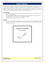 Preview for 2 page of Unfinished Furniture of Wilmington BD-7015 Quick Start Manual