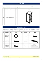 Preview for 3 page of Unfinished Furniture of Wilmington BD-7015 Quick Start Manual